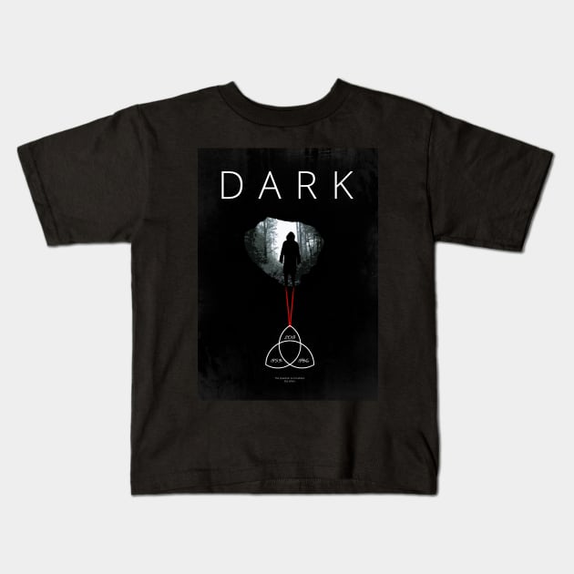 Dark - TV Serie Minimal Alternative Fanart Kids T-Shirt by HDMI2K
